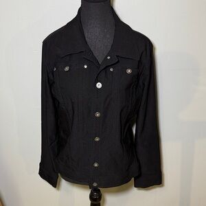 Simon Chang Charcoal Denim Jacket